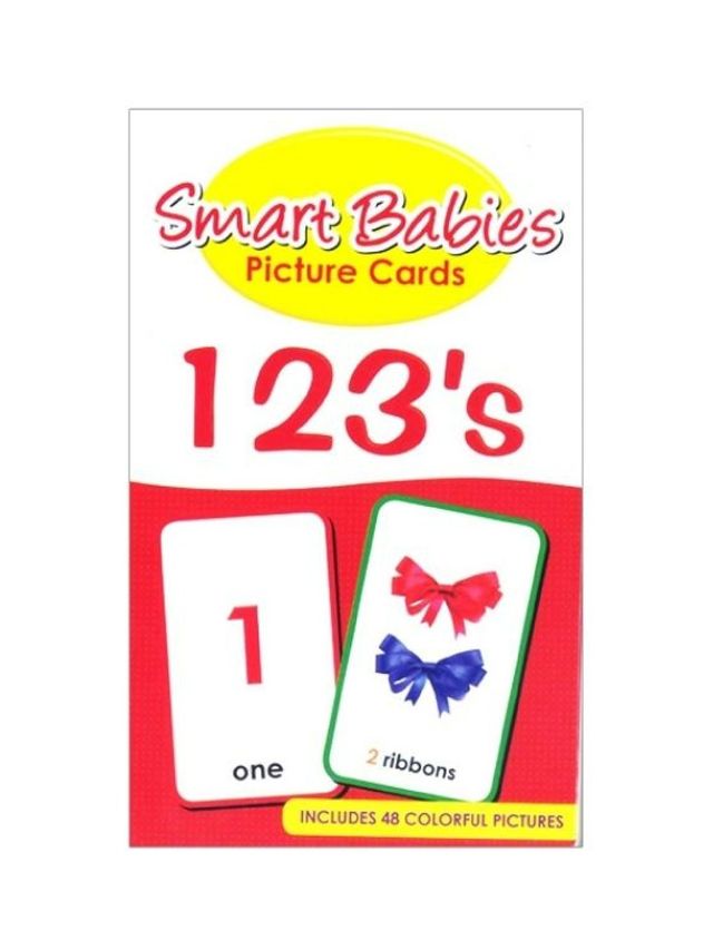 Learning is Fun Smart Babies Picture Cards 123's edamama